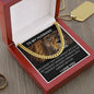 TO MY HUSBAND. CUBAN LINK