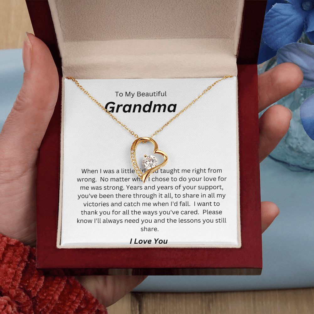 To My Beautiful Grandma. I Love You.