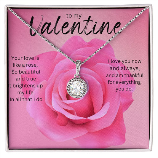 TO MY VALENTINE ETERNAL HOPE NECKLACE