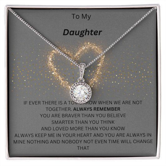 To My Daughter. Eternal Hope Necklace.