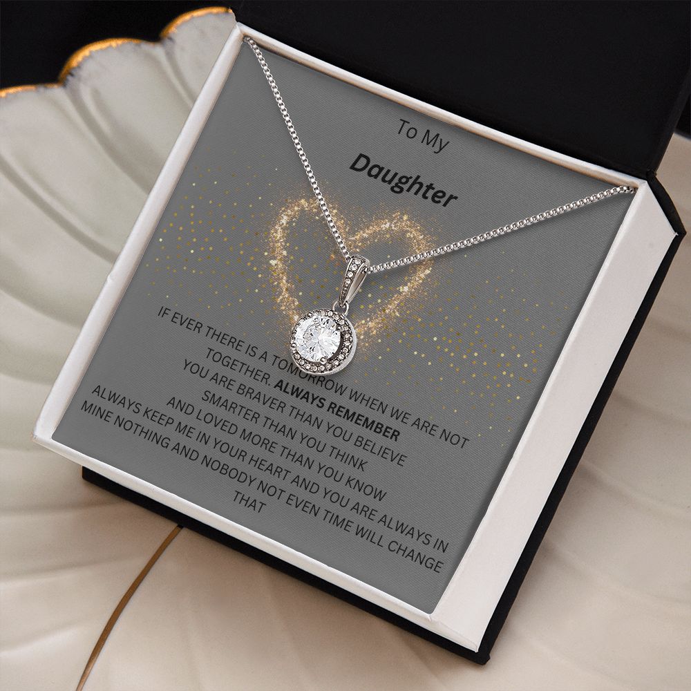 To My Daughter. Eternal Hope Necklace.