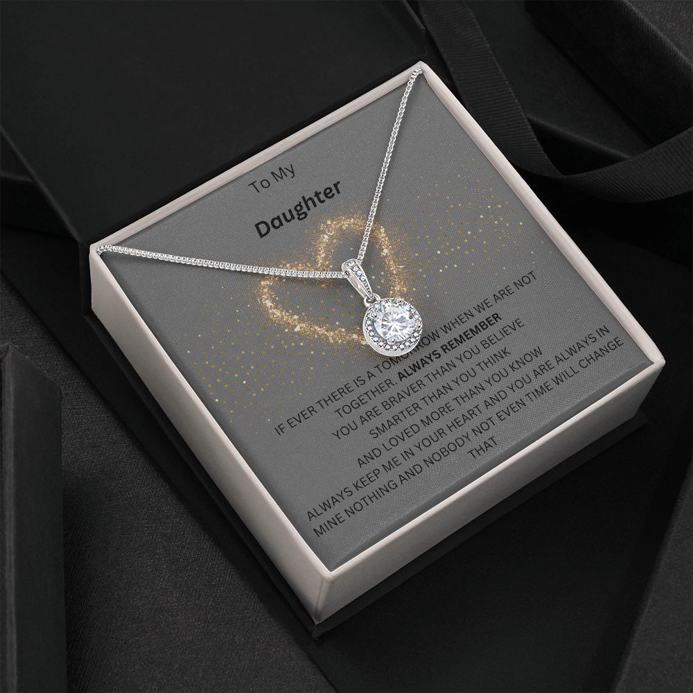 To My Daughter. Eternal Hope Necklace.