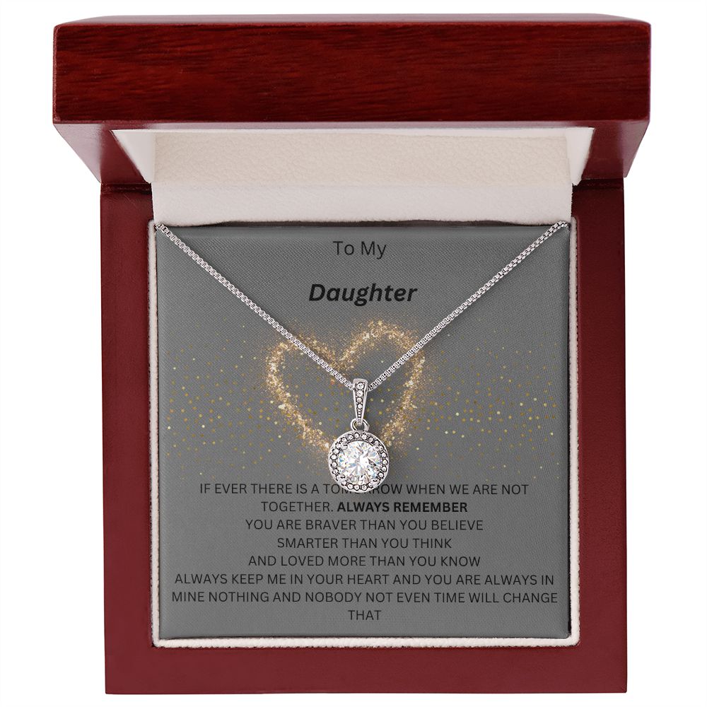To My Daughter. Eternal Hope Necklace.