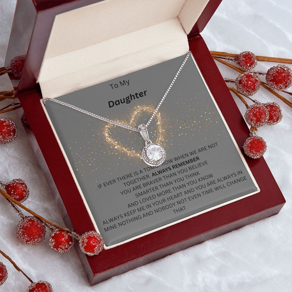 To My Daughter. Eternal Hope Necklace.