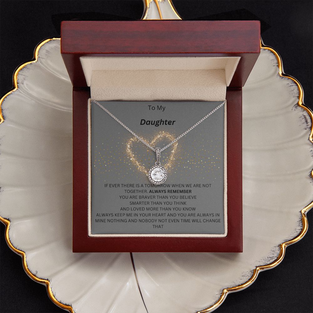To My Daughter. Eternal Hope Necklace.