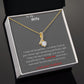 TO MY WIFE. ALLURING BEAUTIFUL NECKLACE.