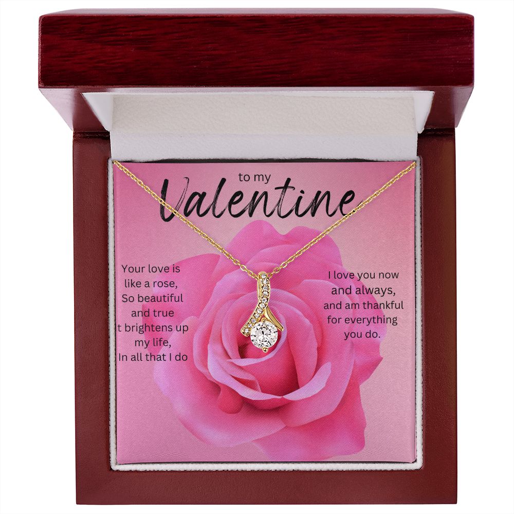 TO MY VALENTINE ALLURING BEAUTY NECKLACE