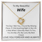 To My Beautiful Wife.  Love Always