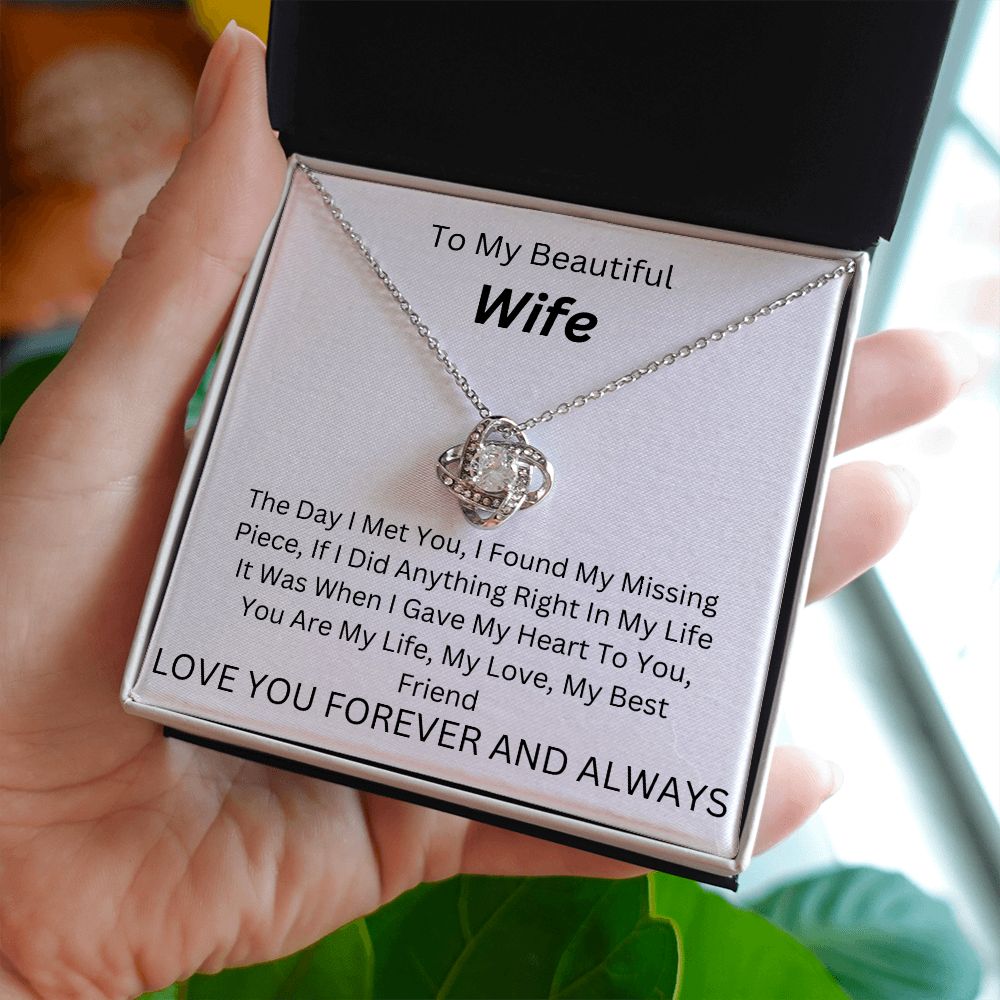 To My Beautiful Wife.  Love Always
