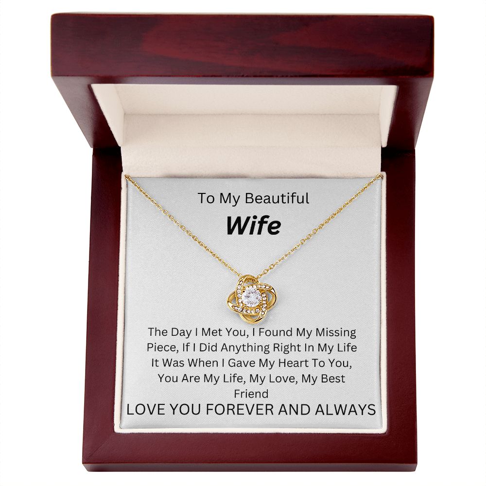 To My Beautiful Wife.  Love Always