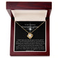 TO MY AMAZING GRANDAUGHTER LOVE KNOT NECKLACE