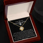 TO MY AMAZING GRANDAUGHTER LOVE KNOT NECKLACE